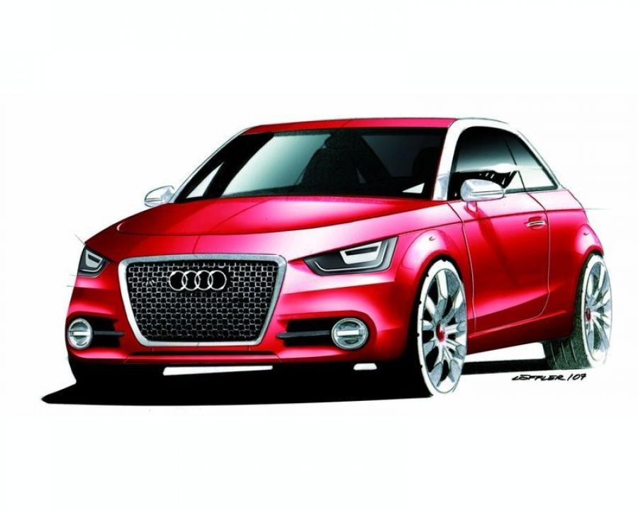 Эскиз Audi Metroproject Quattro Concept 2007 года  (фото 41 из 42)